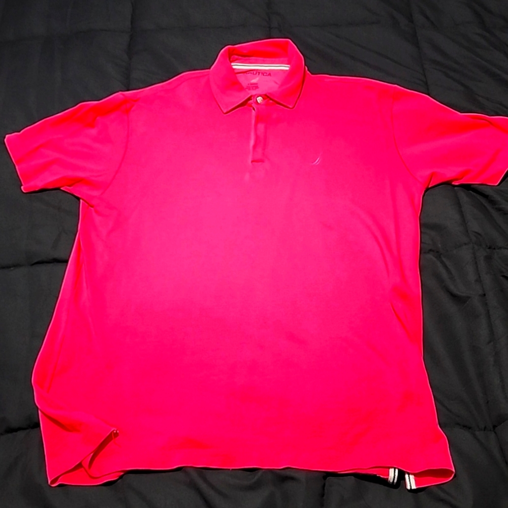 Nautica XL polo shirt- pink